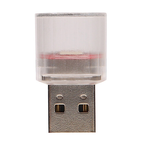7 Color  USB Light LED Modeling Car RV Ambient Light Neon Interior USB Plug Lamp Computer Mobile Power Night Light A