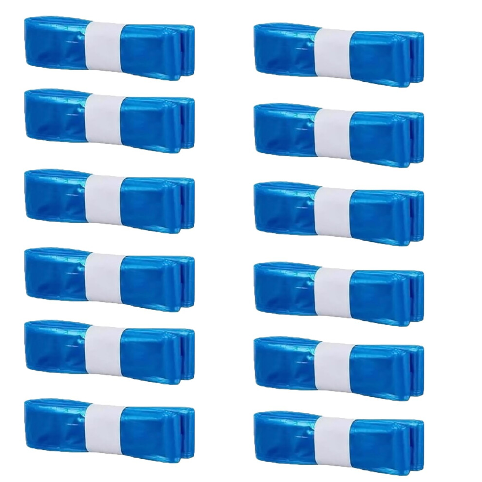 12 Pack Nappy Bin Refills Bags, Diaper Pail Refill Bags, Scented Refills Diaper Pail Disposal Sacks Holds 3240 Diapers, Compatible With All Models Of Harttihome