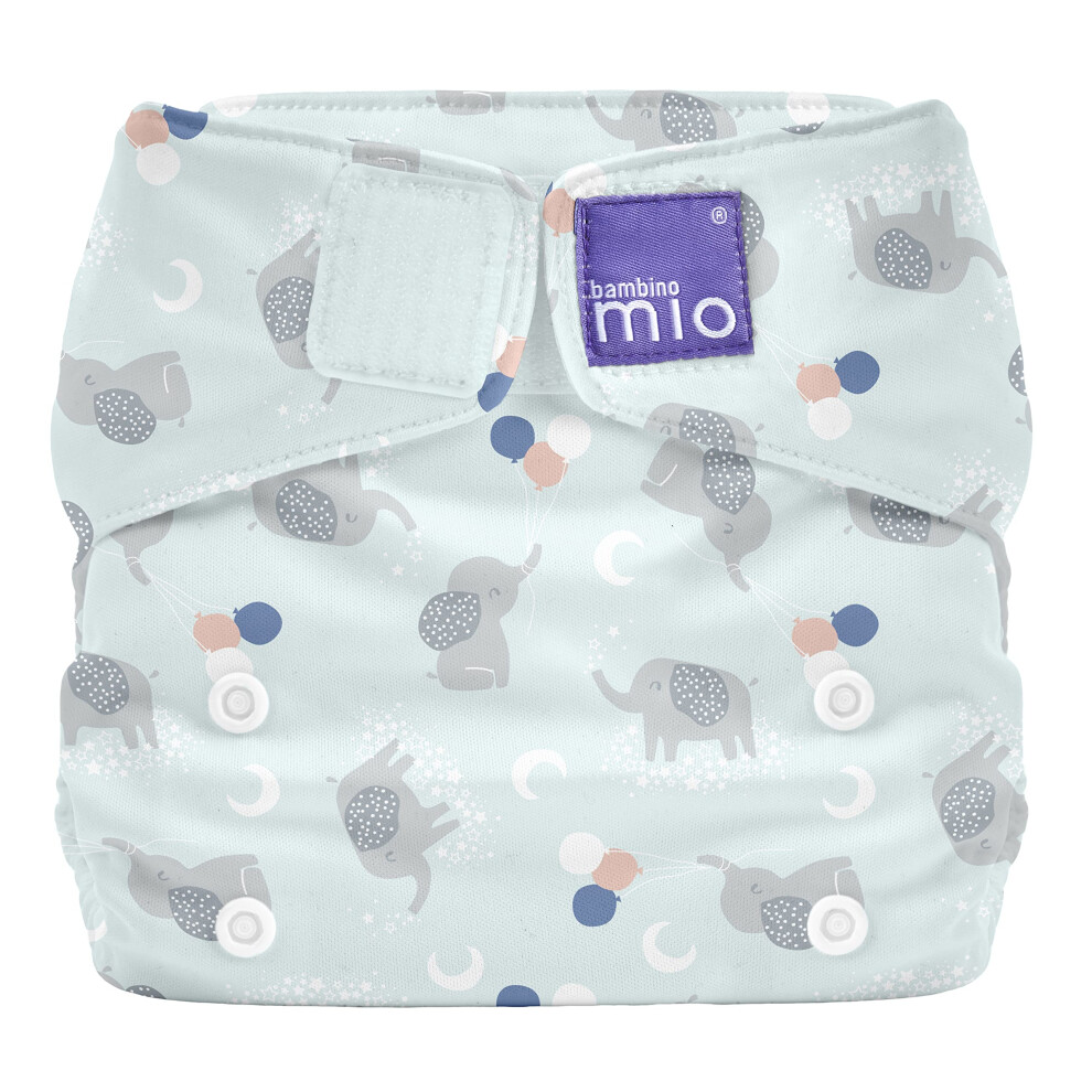 , Miosolo Classic All-In-One Reusable Nappy, Eco Chemical Free Nappy (Gentle Giant, One Size) Bambino Mio