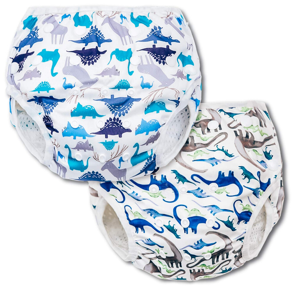 Reusable Swim Nappies 2Pack Baby Swimming Nappies For Baby Boy Adjustable And Washable Reusable Swim Nappy 2-3 Years Washable Toddler Cover Joyo Roy