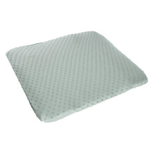 roba Lil Planet Fitted Changing Pad Cover 85 x 75 cm - Washable - Organic Cotton Jersey - Oeko-TEX? and GOTS Certified - Frosty Green/Terry Dots