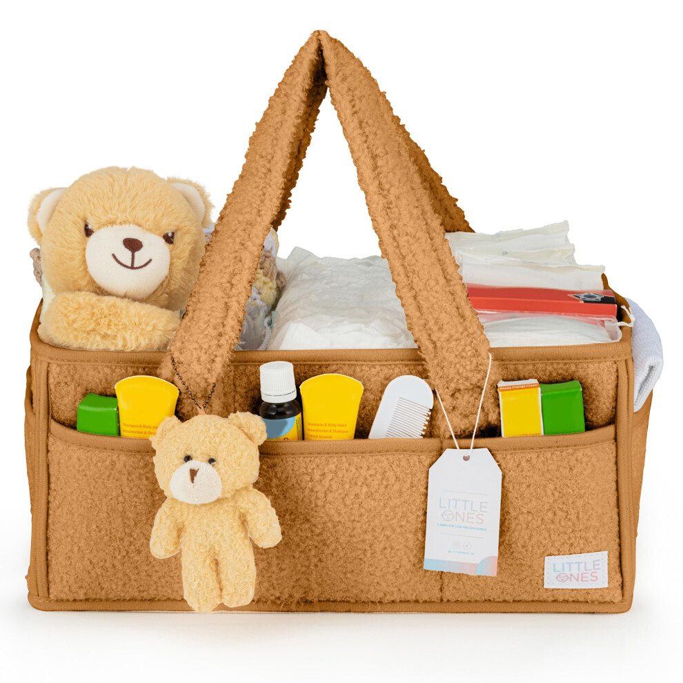 Nappy Caddy, Baby Essentials For Newborn, Baby Diaper Organiser, Baby Shower Gifts For Mum, Diaper Changing Organiser, Portable Nursery Little Ones