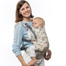 Boba X Baby Carrier Newborn to Toddler - Adjustable Front and Backpack Carrier Petite to Plus Size 7-45 lbs, Ergonomic Baby Carrier with Crossable
