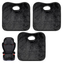 3Pcs Car Seat Protector Potty Training,Potty Training Car Seat Protector for Toddler Baby Kids(Black)