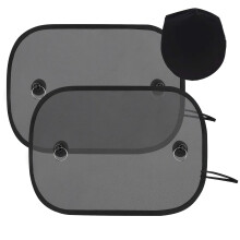 Car Window Shades for Baby - Universal Car Sun Shade for Children, UV Protection Sun Visor, 44 x 36 cm, Set of 2-2