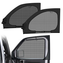Pack of 2 Magnetic Side Window Mosquito Net Insect Screen Suitable for VW T4 T5 T6 for Car Front Doors, Breathable, Ideal for Outdoor Camping & Travel