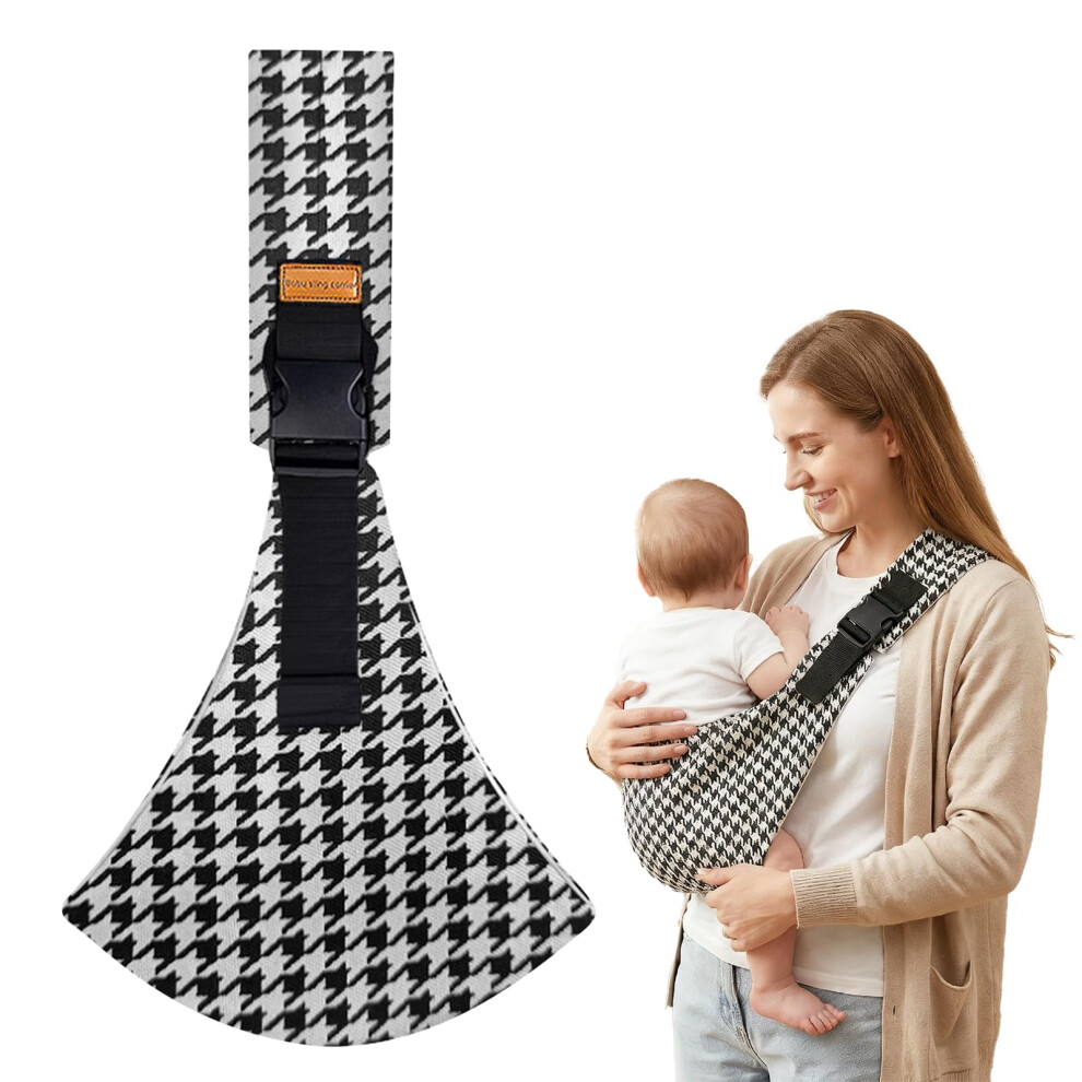 Baby Sling Carrier Toddler Sling, Baby Side Carrier With Thick Shoulder Straps-Adjustable, For Newborn Infant Toddler 3-36 Months, Breathable Davbnm