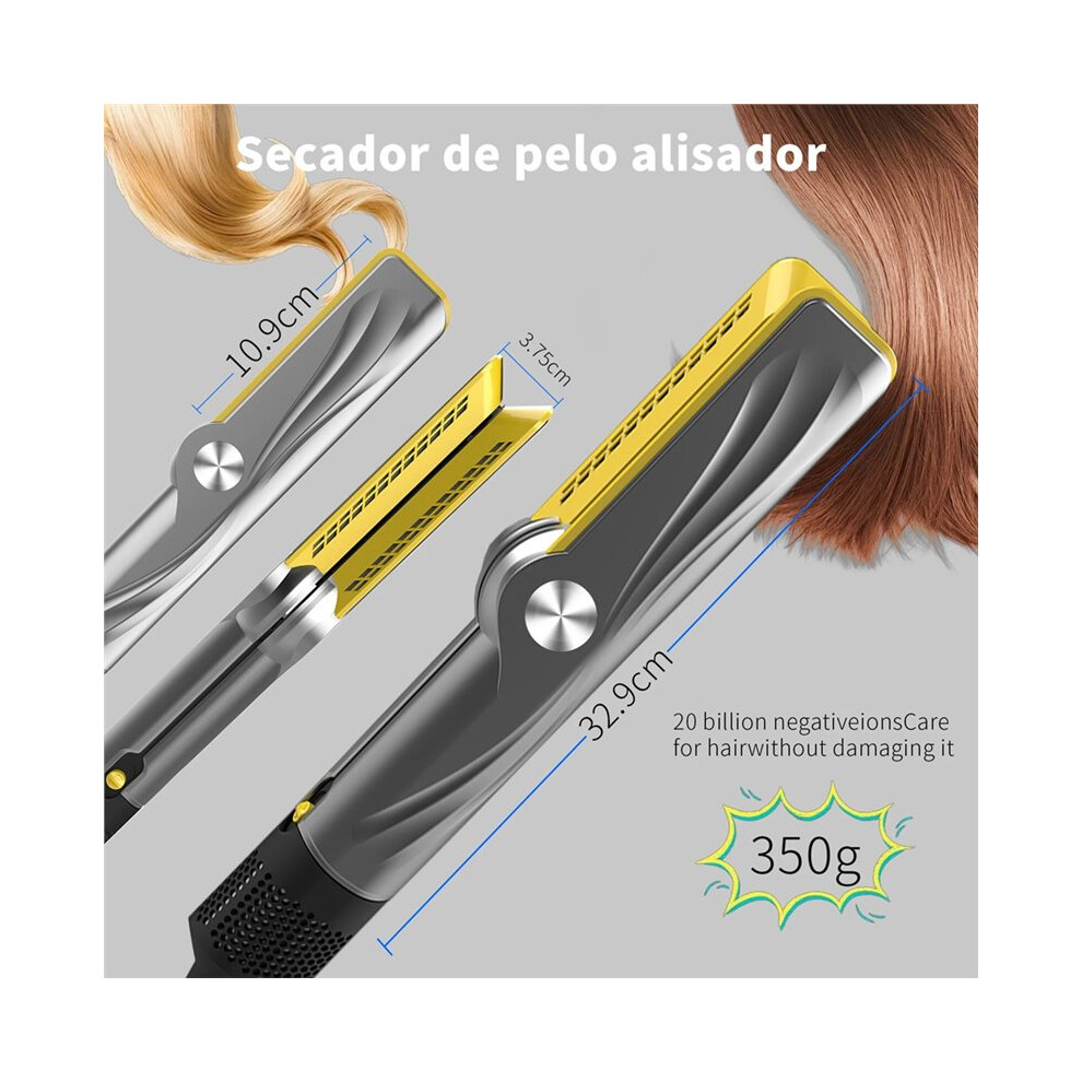 Tlily 2-In-1 Hair Straightener And Blow Dryer,With High-Speed Airflow Technology For Straight, Smooth Hair Eu Plug