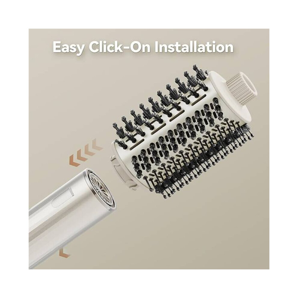 Tlily Auto-Wrap Curlers Oval Brush Kit For Flexstyle (Hd400 Series) Curling Iron Accessory Waves & Smoothing Blow Brush
