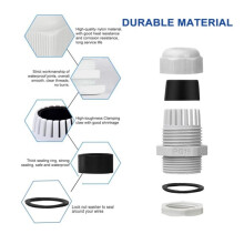25Pcs PG7PG9PG11PG13.5PG16 Cable Glands,Waterproof Adjustable Cord Grip Cable Connector Strain Relief Wire Protectors A