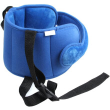 CENPEK Adjustable Car Seat Head Support Band, Carseat Straps Cover, Safety Car Seat Neck Relief, Blue