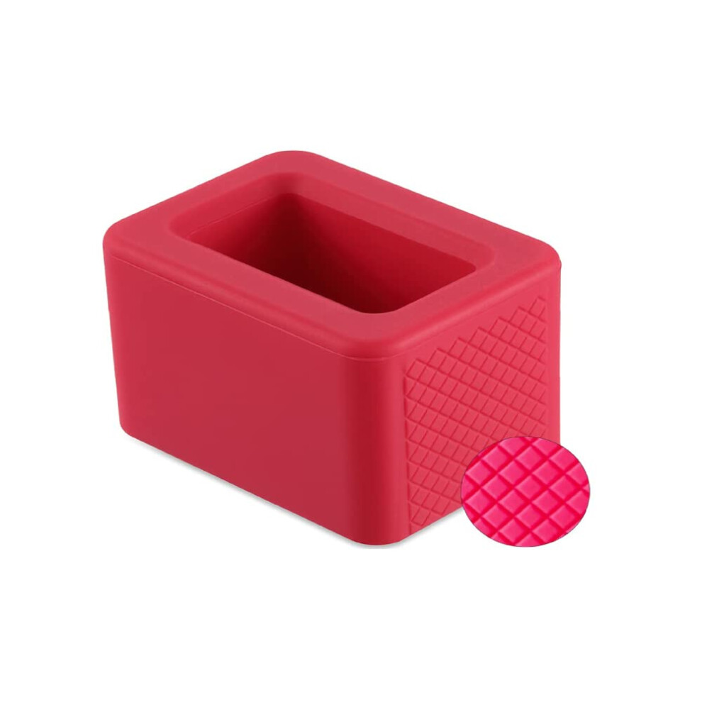 Car Seat Belt Buckle Holder, Booster Seatbelt Retainer Silicone Seat Belt Card Bracket Holder-Makes Receptacle Stand Upright For Easily Sukade