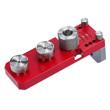 Nauwkeurige Aluminium Profielgatzoeker voor Het Vereenvoudigen van Nauwkeurig Boren, Houten Deuvelponszoeker, Aluminium Pocket Hole Mal