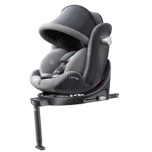 Heekin 360 Swivel i-Size Baby Car Seat with ISOFIX, for Newborn to 12 Years Old (40-150cm), Group 0+/1/2/3, Rear Facing with 4 Recline Positions, with