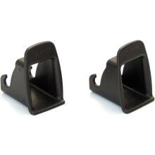 1 Pair Car Seat Isofix Guide Groove Car Child Seat ISOFIX Locater Guide Universal Fit Black