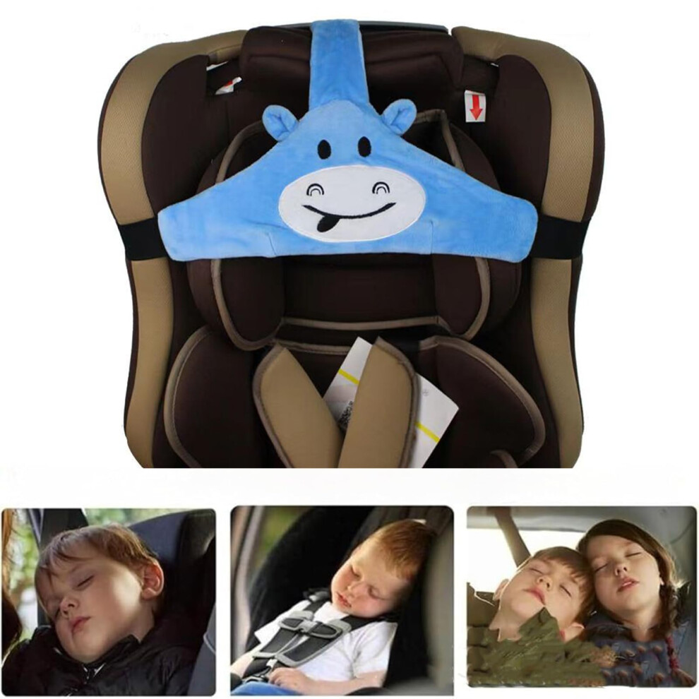 Baby Carseat Head Support, Safe Carseat Headrest Band, Head Strap For Car Seat Sleep Positioner Fixed Belt Car Seat Neck Protection Belt For Toddler Peidog