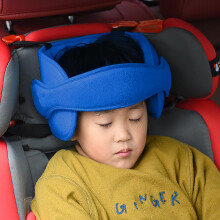 Kids Car Seat Travel Head Support Adjustable Head Strap Toddler Headrest Support Band Car Safety Sleeping Head Rest Pillow Child Car Seat Straps Cover