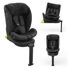 Kinderkraft I-360 2 PRO Car Seat, I-Size 40-150 cm, Isofix, Baby Seat, for Children, Adjustable, Sillade, RWF, FWF, 360?, Group 0+/1/2/3, 0-36 kg,