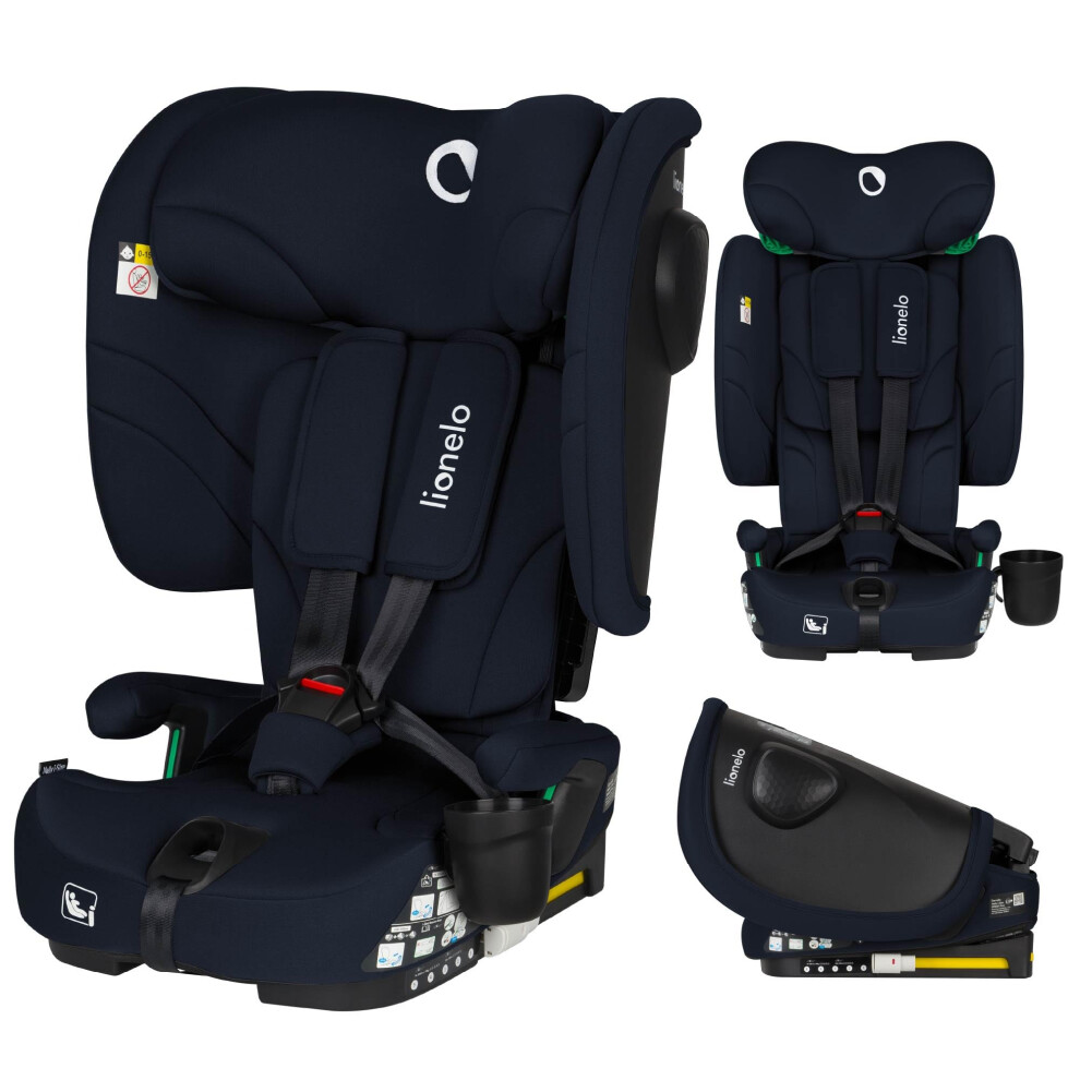 Foldable Car Seat Nelly I-Size With Isofix For Children Approx. 76-150Cm, Forward Facing, Tt Strap Side Protection, Adjustable Headrest & Lionelo