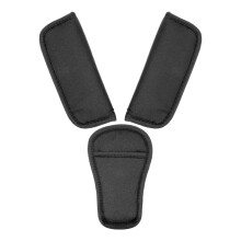 LICQIC 3 Pcs Baby Pads Shoulder Strap and Crotch Cover Set, Soft Car Seat Belt Cover Pad for All Car Seats, Car Seatbelt Cushion, Car Harness Pad