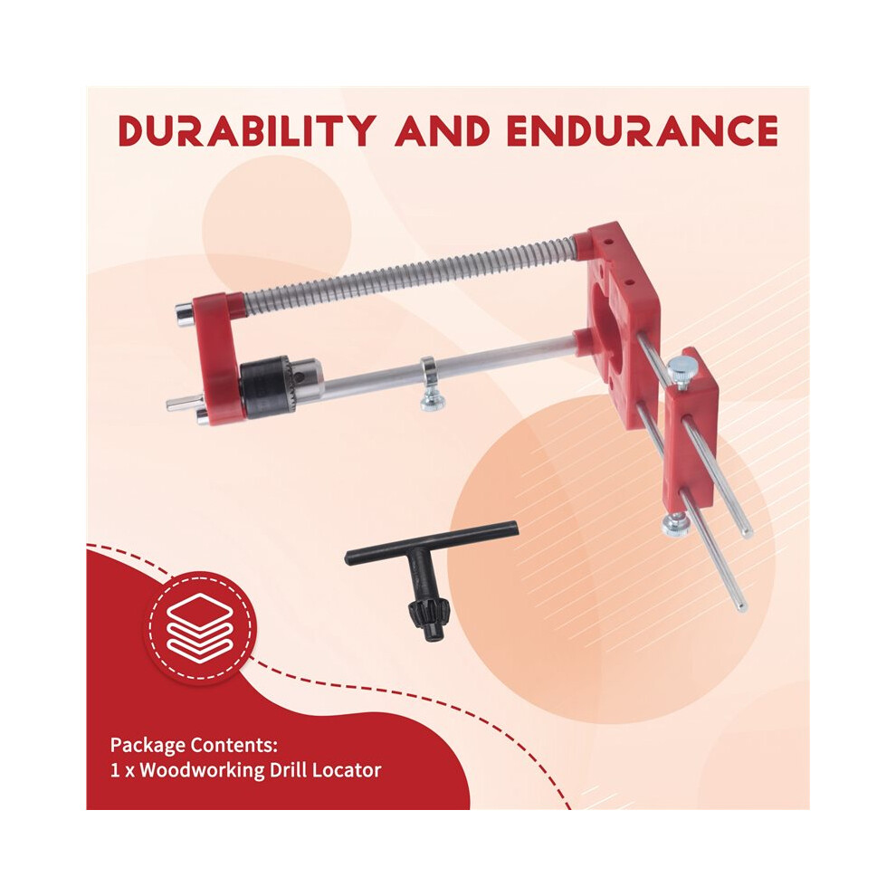 Auto Drill Guide Woodworking Drill Locator Precise Hole Drill Punch Positioner Auto- Drill Template Guide Tool 6032483771454