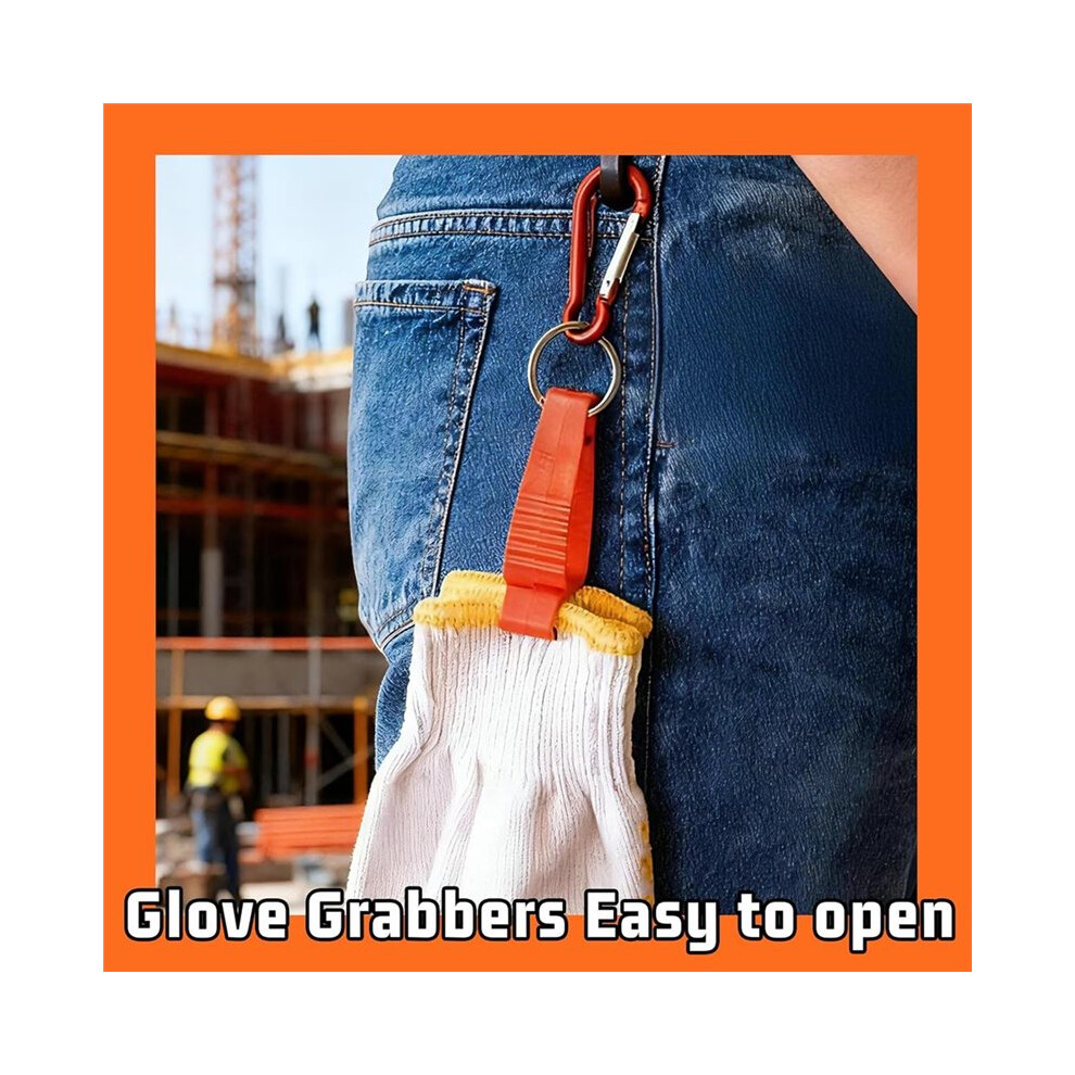 48 Pcs Glove Clips For Work Glove Holders, Work Safety Clip Glovee For Belt Loop Guard Worker Construction 6033360469952