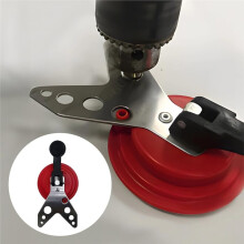 Tile Drillinghelper,Tile Glass Openings Locator,Glass Ceramic Stone Tile Hole Locator, with Multiple Adapters