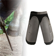 Professional Farrier Chaps with Adjustable Belt and Knees Straps for Hoof Trimming Storage Equipment for Horse Farrier