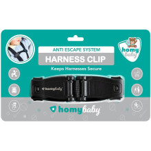 HOMYBABY? Anti-Escape Harness Clip ? Adjustable Chest Buckle - Prevent Children Taking Their Arms Out of The Straps - Harness Chest Clip (Standard,
