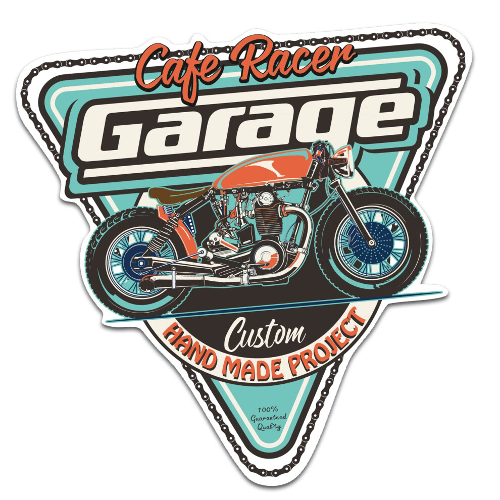 Finest Folia Retro Vintage Sticker Old School Ace Cult Rockabilly (#34 Cafe Racer Custom) 5051226087622