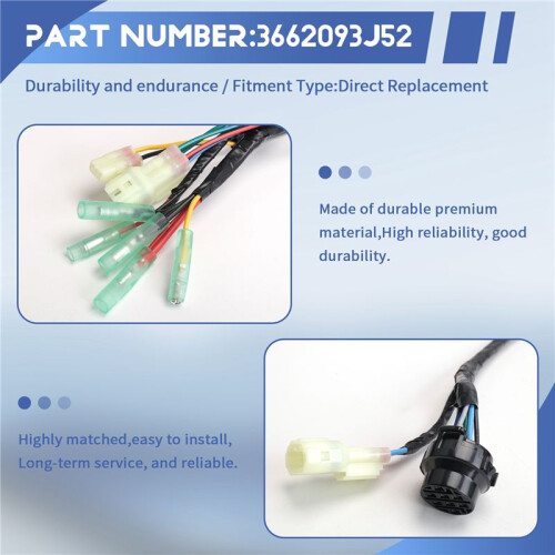 36620-93J52 5.2M Boat Outboard Motor Remote Controller Box Wire for  Outboard Controller Box Main Wire Harness 2