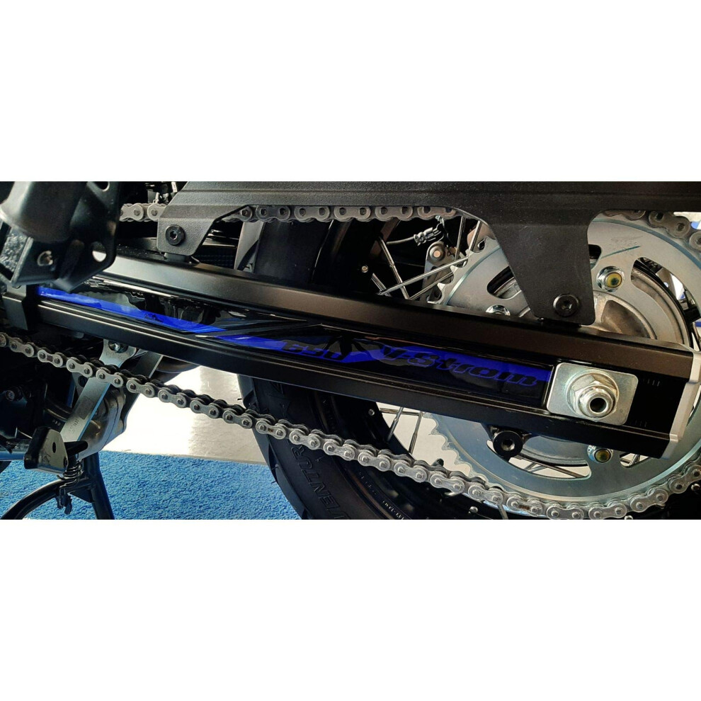 Resin Bike Motorcycle 3D Stickers Compatible With Suzuki V-Strom 650 Xt Abs 2020-2021. Rear Swingarm Protection From Bumps And Scratches. Resin 5051226088063