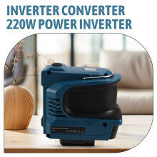 Outdoor Power Bank 220W Battery Inverter Adapter for /// 18V Li-Ion Batteries EU PLUG