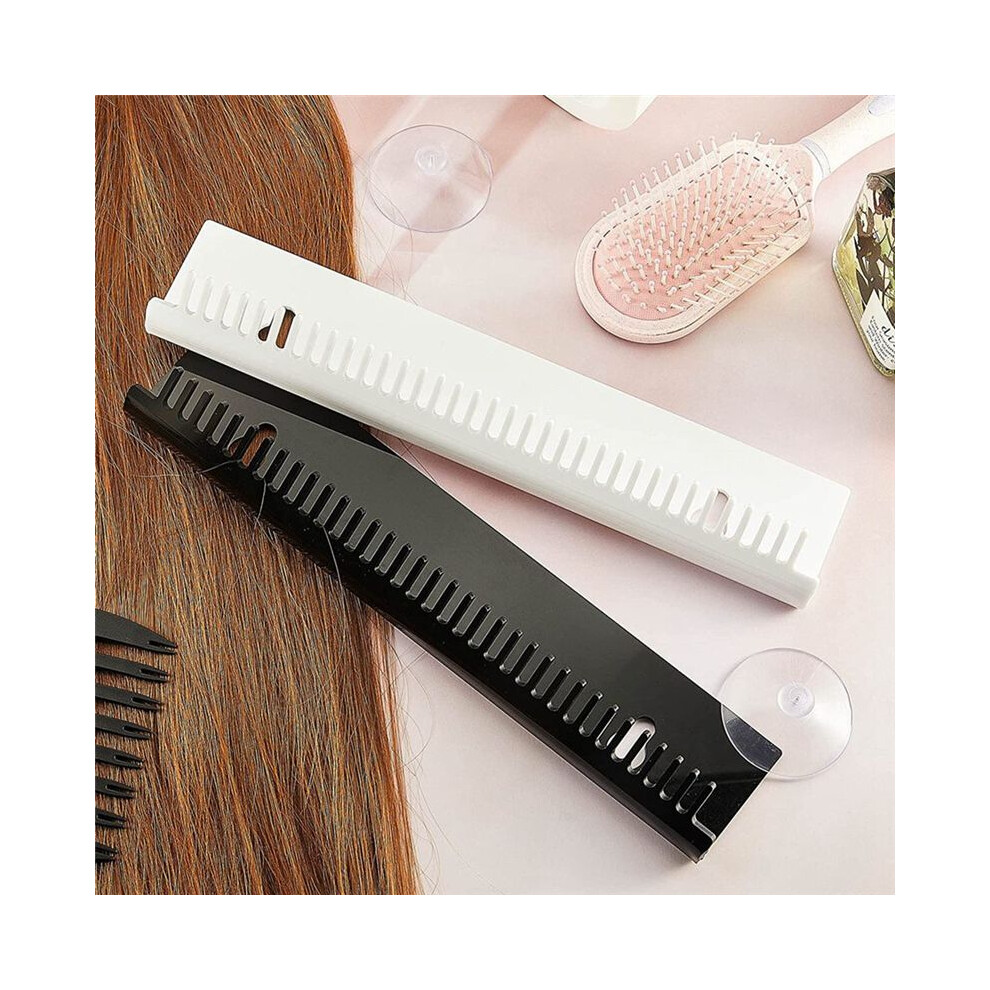 Tlily Professional Acrylic Hair Extensions Sectioning Holder Organizer Rack Hanger Hair Extension Hanger Holder Rack White