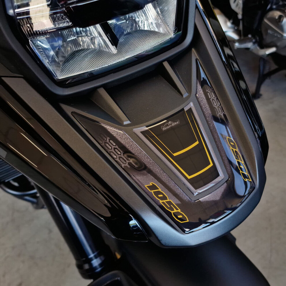 Resin Bike Motorcycle 3D Stickers Compatible With Suzuki V-Strom 1050 Xt Abs 2022. Front Tip Protection From Impact And Scratches. Resin Stickers - 5051226086038