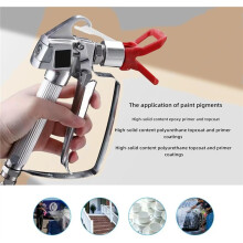 SG02 Airless Paint - 3600PSI High Pressure, 517 Tip, Swivel Joint, Pump Accessories (1 Set)