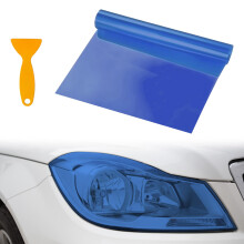 Car Headlight Tint Film,Waterproof Tail Light Tint,Universal Vinyl Repair Film for Fog Lights,Protective Sticker Cover for Car Lights,High