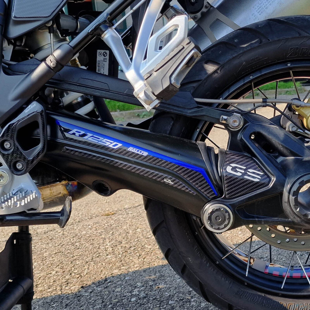 Resin Bike Motorcycle 3D Stickers Compatible With Bmw R 1250 Gs Gs Adventure Rallye 2021-2024. Swingarm Gimbal Protection From Bumps And Scratches. 5051226091773
