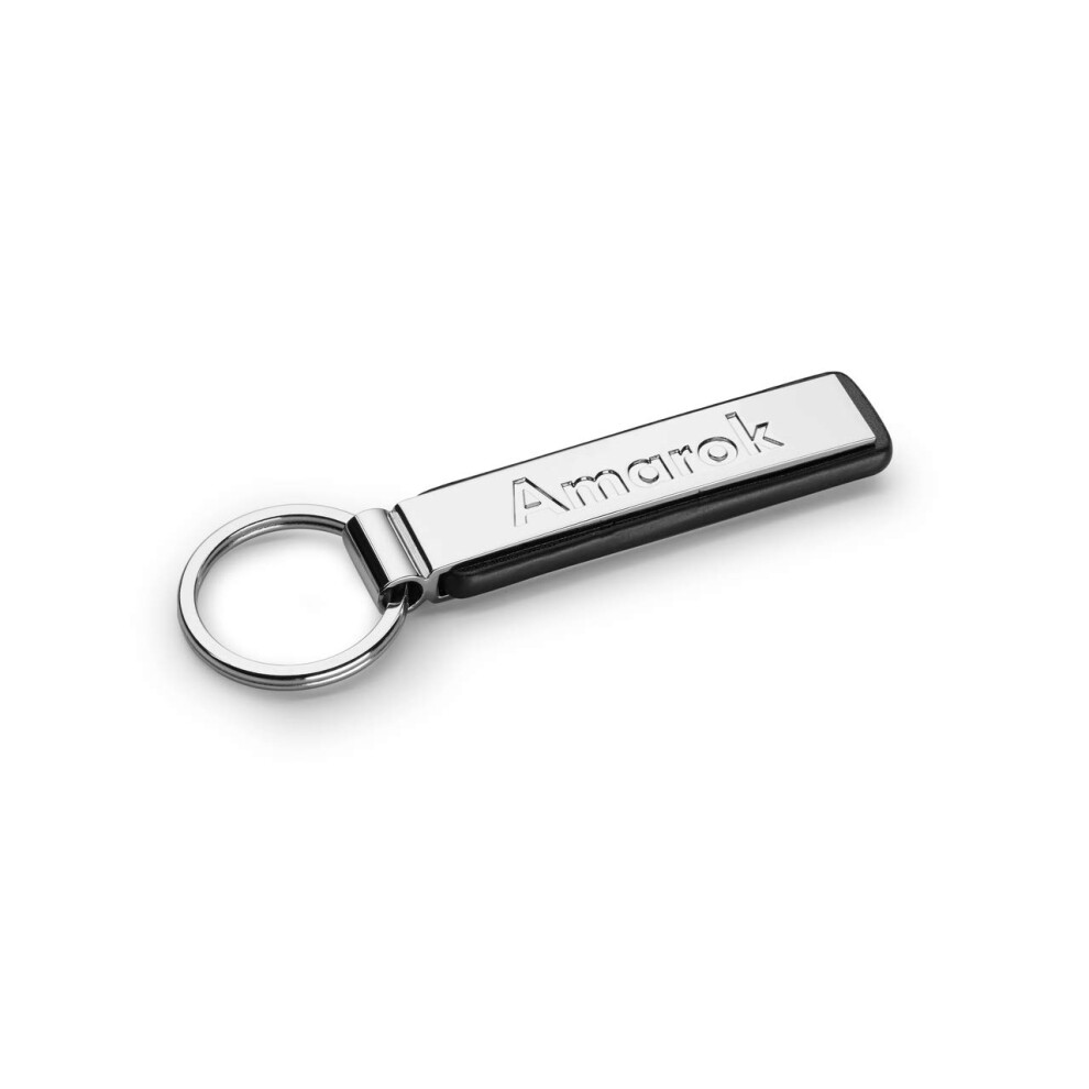 Volkswagen Vw Metal Keyring Amarok Key Ring Collection 00087010L Ypn Black/Silver