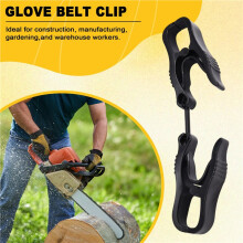 24PCS Glove Clips Glove Belt Clips Work Clip Glove Keeper Glove Holder Clip Glove Clip Holder for Belt Loop Guard Worker