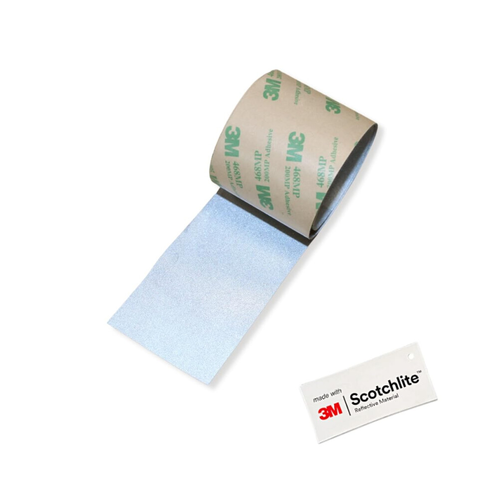 Salzmann Reflective Tape 1M | High Visibility Adhesive Tape | Made With 3M Reflective Material | For Backpacks, Bikes, Helmets 5051226100154