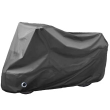 Motorcycle Cover Waterproof, Outdoor Motorbike Cover with Lock-Holes, All Season Protection Motorbike Vehicle Covers Fits up to 97" Motorcycles, Size