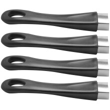 4X Black Replacement Bakelite Handle for Pan Pot Cookware