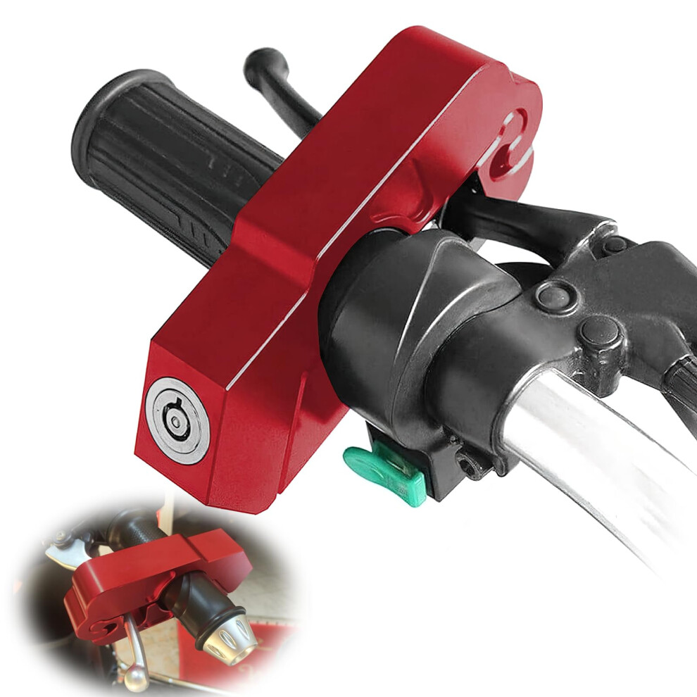Xumann Motorcycle Handlebar Lock, Motorbike Locks High Security, Motorcycle Accessories Clutch Disc Locks 5051226079399
