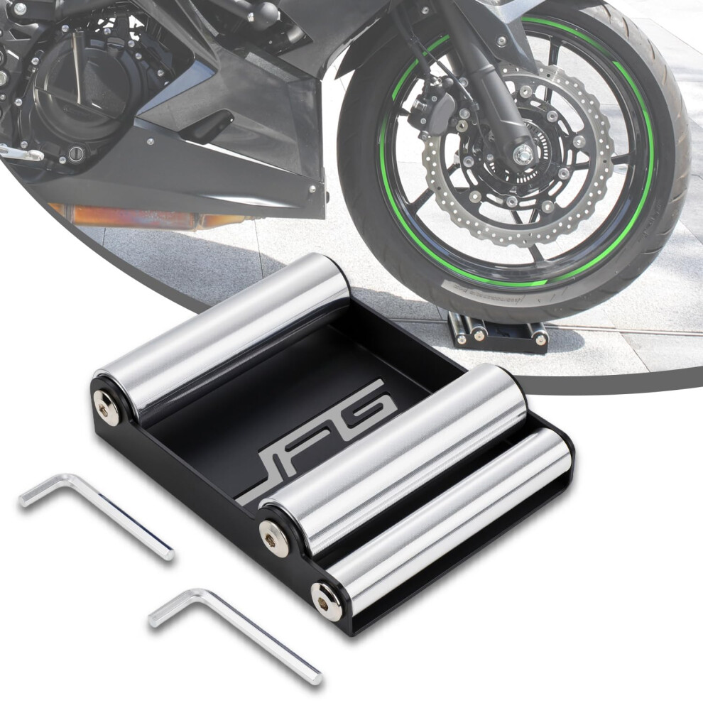 Motorcycle Accessories,Motorbike Stand,Motorcycle Roller Stand,Maintenance Wheel Cleaning Roller Stand For Tyre Cleaning & Chain Lubrication-Groller 5051226079795