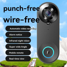 Draadloze WIFI-Deurbel Video-Intercom Deurbel met Camera 2MP  Home voor Beveiliging PIR-Bewegingsdetectie