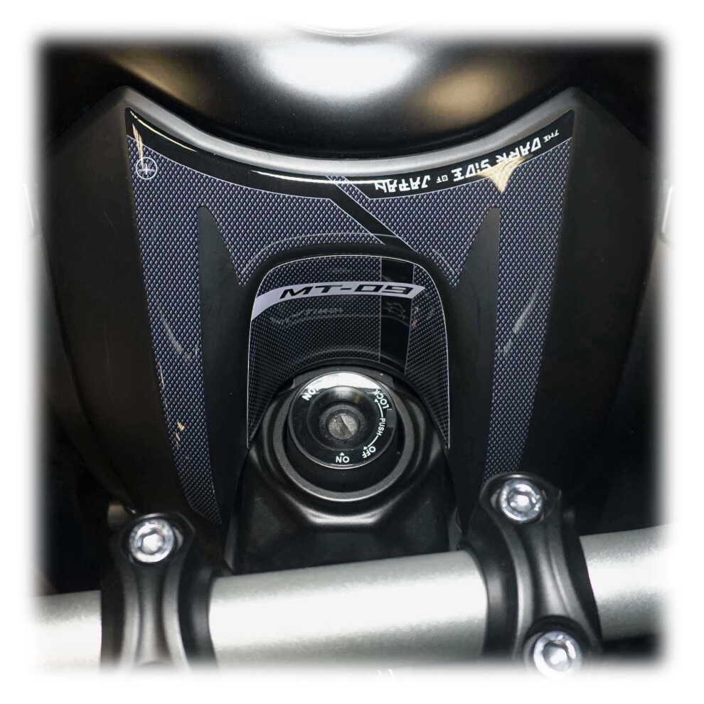 Photos - Other Electrical Equipment labelbike - 3D Sticker Motorcycle Ignition Key Zone Protection and Decoration in Resin compatible with Yamaha Mt-09 -202 2021