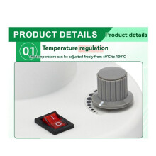 LY-6C Aquecedor de Armação de Óculos Ópticos Aquecedor de Armação de Cerâmica com Temperatura Ajustável Sopro Rápido Plugue UE