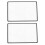 2X Reading Support Sheet Magnifier Magnifying Glass 3-Zoom Black 1