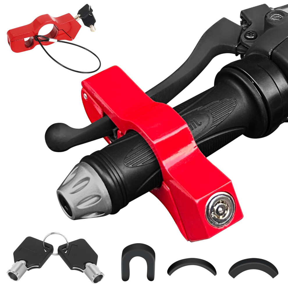 Rafiyu Motorcycle Lock Universal, Adjustable Security Anti-Theft Handlebar Lock For Scooters, Mopeds, Scooters, Bicycles, Atvs, Off-Road Vehicles 5051226079436